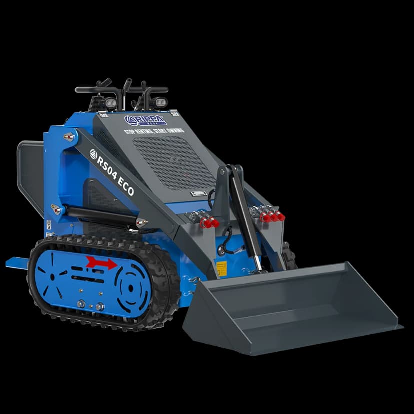 RS04 Minicargadora B&S (oruga) — Maquinaria Rippa