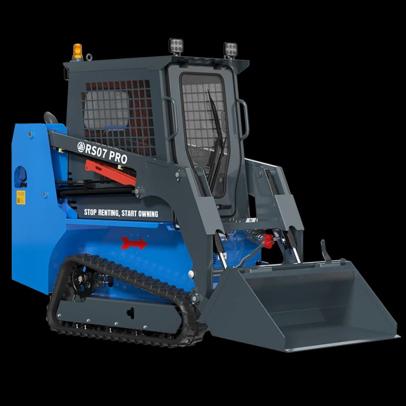 RS07 Minicargadora (ruedas) — Maquinaria Rippa