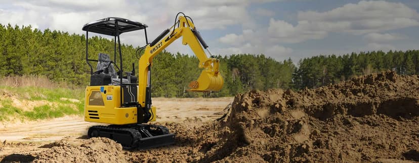 R327 — Miniexcavadora — Maquinaria Rippa